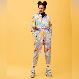 *RARE* Lucy & Yak 'Jem' Limited Edition Boilersuit in Blub Print S